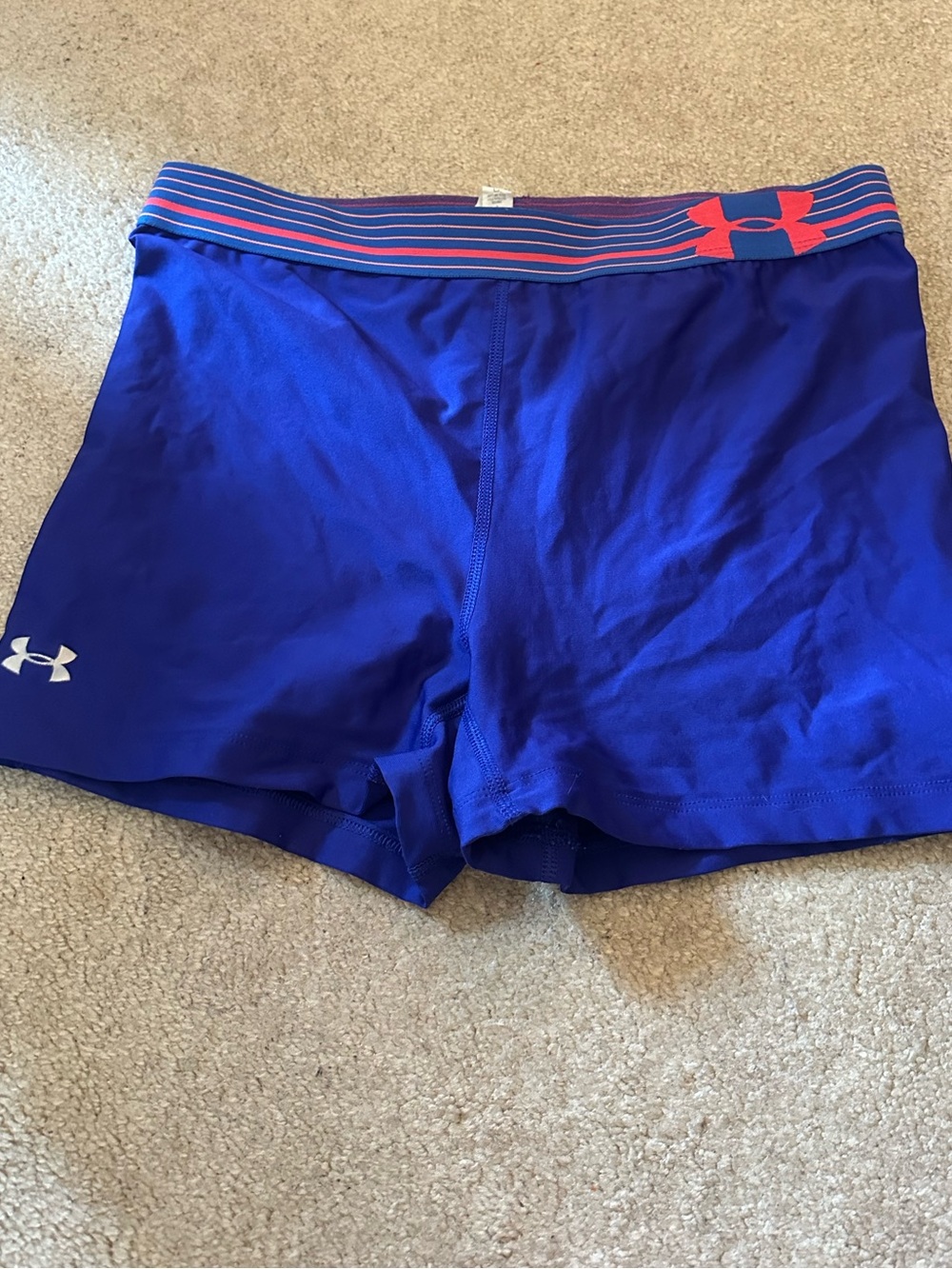 Under armour biker shorts size medium